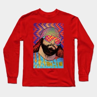 Macho Great Pattern Color Long Sleeve T-Shirt